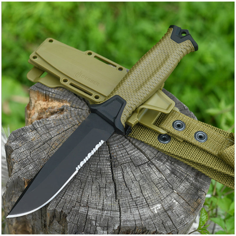 Outdoor Survival Multi-functional Knife Outdoor Tactical Straight Knife