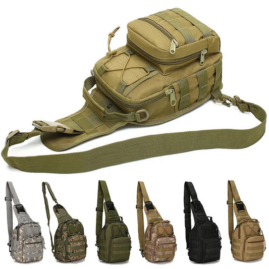 Outdoor Military Tactical Sling Sport Travel Chest Bag Shoulder Bag For Men Women Crossbody Bags Hiking Camping Equipment